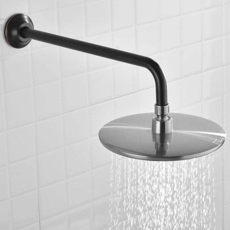 BESTILL 16 Inch L-Shaped Shower Head Extension Arm, Shower Arm and Flange Included, Oil Rubbed Bronze - Image 3